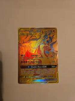 Pokemon TCG Reshiram & Charizard GX SM247 Black Star Promo - Image 1