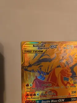 Pokemon TCG Reshiram & Charizard GX SM247 Black Star Promo - Image 2