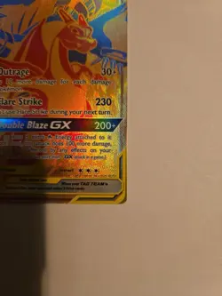 Pokemon TCG Reshiram & Charizard GX SM247 Black Star Promo - Image 4