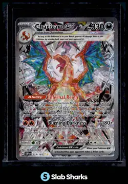 2023 POKEMON OBF EN #223/197 CHARIZARD EX SPECIAL ILLUSTRATION RARE - Image 1