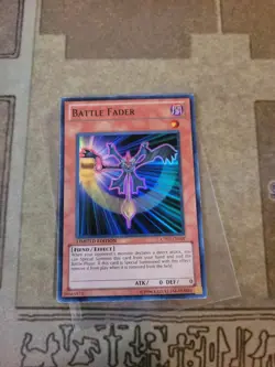 YUGIOH BATTLE FADER CT07-EN009 SUPER LIMITED ED LP/MP - Image 2