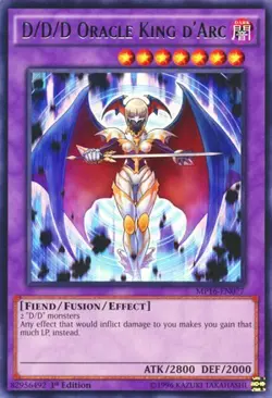 2016 Mega-Tins Mega Pack #MP16-EN077 D/D/D Oracle King d'Arc UN - Image 1