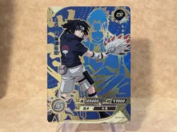 Naruto Kayou Sasuke Uchiha NR-ZR-002 Card - NM - Image 1