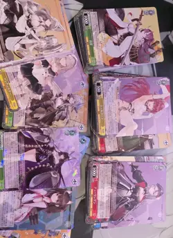 Weiss Schwarz And Others 600~ Card Lot Mix, Some Rares/ SR/ RR (See Pictures) - Image 3