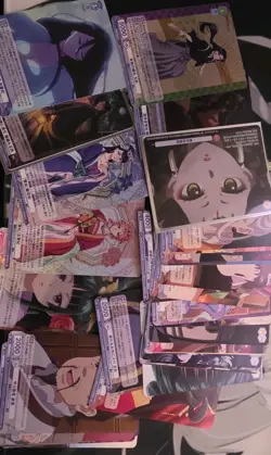 Weiss Schwarz And Others 600~ Card Lot Mix, Some Rares/ SR/ RR (See Pictures) - Image 4