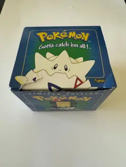 Pokemon Card 23K Gold Plated TOGEPI 1999 Burger King New in Box With Ball - Image 1