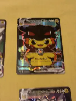 6Pikachu Pokemon Card Holo GX VSTAR VMAX GX EX Cosplay Art - Image 4