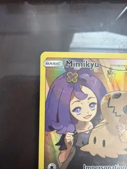 Pokemon Mimikyu Holo Secret Rare TCG Card 245/236 Cosmic Eclipse - Image 4