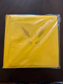Pokemon S-Chinese GX Binder - Jolteon - 480 Slots Card Binder - Image 1