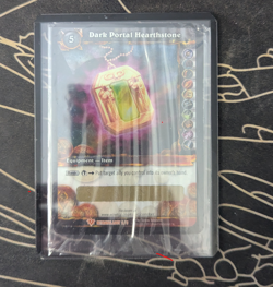 WoW TCG Dark Portal Hearthstone Card World of Warcraft Unscratched Loot Card - Image 2