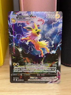 Jolteon VMAX SWSH184 SWSH: Sword & Shield Promo Card Full Art Holo - Image 1