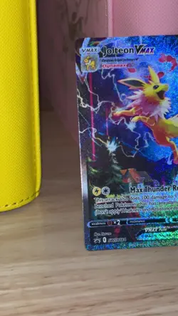 Jolteon VMAX SWSH184 SWSH: Sword & Shield Promo Card Full Art Holo - Image 2