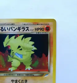 Pokemon Card Dark Tyranitar No.248 Holo Neo Destiny Team Rocket Japanese Vintage - Image 4