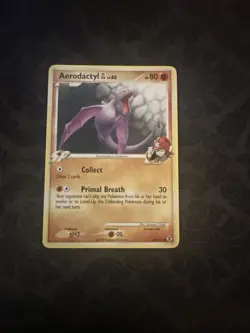Pokemon Platinum Rising Rivals Single Card Common Aerodactyl GL 55/111 D1 - Image 1