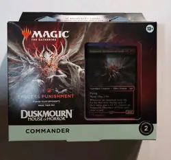 ENDLESS PUNISHMENT DUSKMOURN COMMANDER DECK MAGIC THE GATHERING (FREE SHIPPING) - Image 1