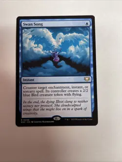 Swan Song Commander: Edge of Eternities #46 Rare - Image 1