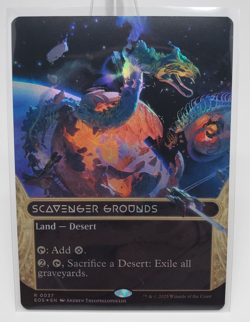 MAGIC THE GATHERING EDGE OF ETERNITIES SCAVENGER GROUNDS RARE FOIL BORDERLESS - Image 2