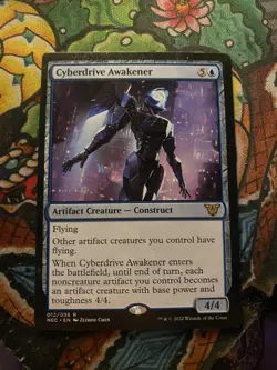 Cyberdrive Awakener - 69 -Commander: Edge of Eternities - MTG - Image 1