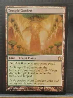 Mtg TEMPLE GARDEN NM Return To Ravnica 248/274 -Argo- - Image 1