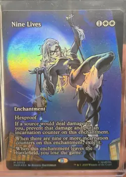 Nine Lives M 0003 - Borderless Foil Magic: The Gathering Marvel Spider-Man - Image 3