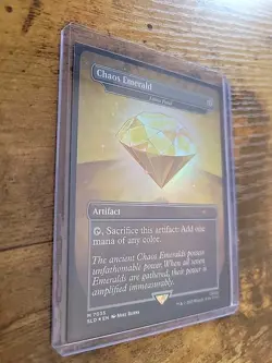 MTG Chaos Emerald - Lotus Petal (7035) - Foil, NM-Mint, English Secret Lair Drop - Image 2
