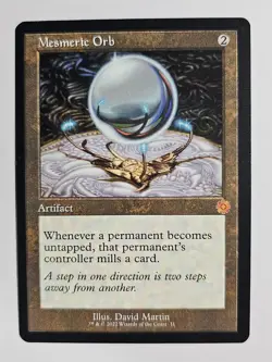 Mesmeric Orb The Brothers' War Retro Frame Artifacts Regular Nm - Image 1