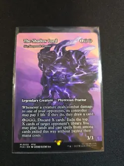 The Shadow Lord - Gix, Yawgmoth borderless Regular - Image 1