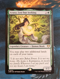 Azusa, Lost but Seeking, NM, Commander Masters, Magic, MTG - Image 1