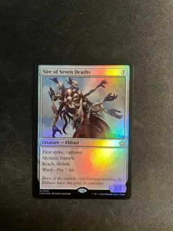 Sire of Seven Deaths Foundations Foil | MTG | NM - Image 2