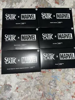MTG Secret Lair: Marvel Superdrop - The Astonishing FOIL Bundle W “arcane signet - Image 1