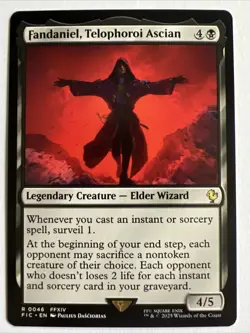Fandaniel, Telophoroi Ascian MTG NM Regular Commander Final Fantasy Magic - Image 1