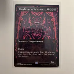~ Bloodletter of Aclazotz (Borderless) ~ NM ~ The Lost Caverns of Ixalan ~ MTG ~ - Image 1