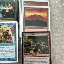 MTG Card Lot - mixed lands foil rares vintage - Image 2