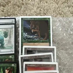 MTG Card Lot - mixed lands foil rares vintage - Image 4