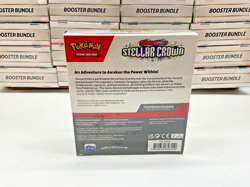 Lot of (100) Pokemon TCG: Scarlet & Violet Stellar Crown Booster Bundle Sealed - Image 3