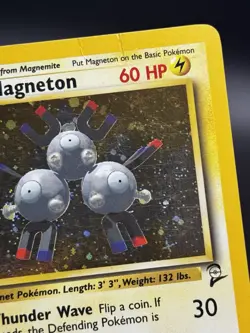 Magneton 9/130 Base Set 2 - Holo Rare - WOTC - MP/HP - Pokemon Vintage - Image 5