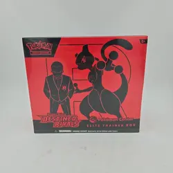 Pokemon Destined Rivals ETB Elite Trainer Box Pokemon Center Exclusive Sealed - Image 1
