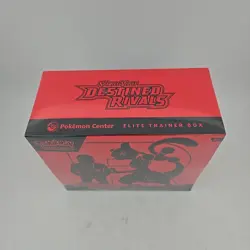 Pokemon Destined Rivals ETB Elite Trainer Box Pokemon Center Exclusive Sealed - Image 2