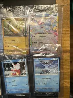 Pokemon 2025 Holiday Calendar Stamped Promos COMPLETE SET OF 8 SEALED - Image 4