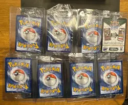 Pokemon 2025 Holiday Calendar Stamped Promos COMPLETE SET OF 8 SEALED - Image 5