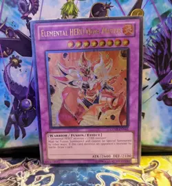 Yugioh Elemental HERO Nova Master GENF-EN093 Ultimate Rare - Image 1