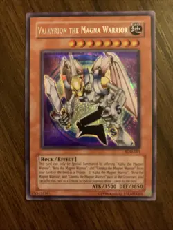 Yu-Gi-Oh! TCG Valkyrion the Magna Warrior SDD-001 Secret Rare Card - Image 1