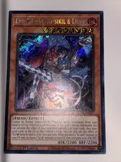 Evil Star Twins Ki-Sikil & Lil-La 1st Edition [NM] - Yu-Gi-Oh! RA04 [Secret Rare - Image 1