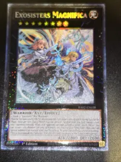 Exosisters Magnifica 1st Edition Prismatic Collector's Rare RA02-EN038 Yu-Gi-Oh! - Image 1
