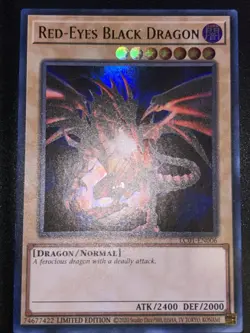 Red-Eyes Black Dragon (25th Anniversary Edition) LC01-EN006 Legendary Fast Ship - Image 1