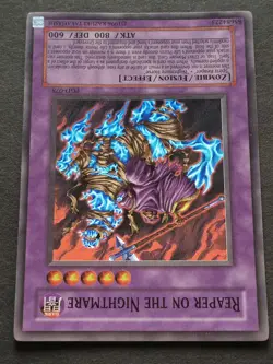 Reaper on the Nightmare 1st Edition Super Rare PGD-078 Yu-Gi-Oh! Trading card. - Image 2