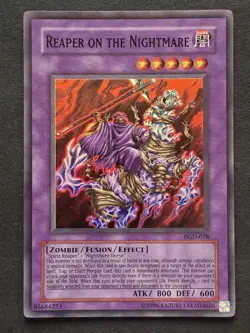 Reaper on the Nightmare 1st Edition Super Rare PGD-078 Yu-Gi-Oh! Trading card. - Image 3