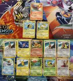 Vintage Pokemon Card Lot Pop Series Holo Etc Flareon Pikachu Vaporeon - Image 1