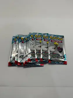 10 X Pokemon TCG Scarlet & Violet Journey Together Fun Pack Trading Cards - Image 2