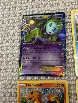 10 Card Vintage Pokemon TCG Card Lot Including Holos Rare Cards - Image 2